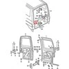 VAG VW Eurovan Transporter dugno apdaila Syncro Lock originalus 701827512