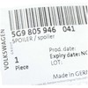 VAG VW galinių durelių spoileris 5G9805946041