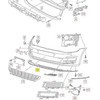 Vag Vw Golf Clubsport Priekinis Bumperis Spoileris Laikiklis Originalus 5G0805915N9B9