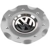 VAG VW Golf Jetta Mk5 2005-2010 Ratų centro stebulės dangtelis šviesiai chromuotas originalus 1K0601149J8Z8