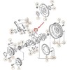 VAG VW Golf Jetta Passat Audi A3 A4 alkūninio veleno traukos poveržlė 06A105637A originali