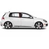 VAG VW GOLF MK6 09-13 5 durų galinis dešinysis O/S B-sienelės apdailos dangtelis juodas originalus 5K6839902B041