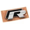 VAG VW GOLF MK6 MK7 R Chromuotas juodas ženkliukas su emblema bagažinėje originalus 1K8853675KFXC
