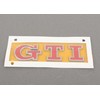 VAG VW Golf Mk7 2013- GTI galinis raudonas užrašas Emblema originalus 5G0853675ACJZQ