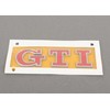 VAG VW Golf Mk7 2013- GTI galinis raudonas užrašas Emblema originalus 5G0853675ACJZQ