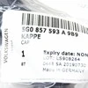 VAG VW GOLF MK7 5G vidinis galinio vaizdo veidrodėlio dangtelis viršutinis originalus 5G0857593A9B9