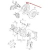 VAG VW GOLF MK7 Galinių stabdžių diskų dangtelis kairysis originalus 5Q0615611T