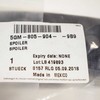 VAG VW GOLF MK7 Priekinis Bamperis Dešinysis Spoileris 5GM8059049B9 NAUJAS ORIGINALUS