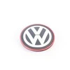 VAG VW Golf R32 GTI ratų centro stebulės dangtelis chromuotas raudonas originalus 5G0601171B