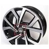VAG VW Golf R32 GTI ratų centro stebulės dangtelis chromuotas raudonas originalus 5G0601171B