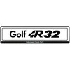 Vag Vw Golf R32 Valstybinės Numerio Ženklo Raidės Originalus ZCP905031