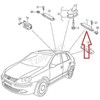 VAG VW GOLF VI 5K1 Bagažinės Antenos Stiprintuvas 5K0035552H Naujas Originalus