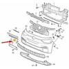 VAG VW ID3 ID.3 Priekinio Bamperio Tralo Kabliuko Dangtelis Originalus 10A807241GRU