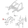 VAG VW Jetta Syncro Sagitar Vento dangtelis dešinysis 5C6805414 originalus
