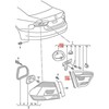 VAG VW Passat A32 Apdailos kairė vidinė originali 561945311