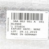 VAG VW PASSAT B7 R-Line Priekinis Bamperio Ventiliacijos Grotelės Apdaila 3AA853551A041 NAUJA ORIGINALI