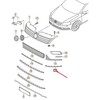 VAG VW PASSAT B7 R-Line Priekinis Bamperis Kairysis Ventiliacijos Grotelės Apdaila 3AA853763C2ZZ NAUJA ORIGINALI