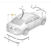 VAG VW PASSAT B8 galinių durelių emblema 3G0853687C2ZZ Originali