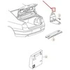 VAG VW PASSAT CC 09-16 Galinis bagažinės įspėjamojo trikampio tvirtinimo laikiklis originalus 3C88602859B9