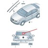 VAG VW PASSAT VARIANT B6 3C5 galinio dangtelio emblema originali 3C9853630B