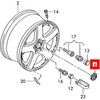 VAG Ratų stebulės dangtelis VW POLO 6R originalus 6C0601171XQI