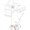 VAG VW Polo Derby Vento-Ind Vento Degalų bako dangtelis 6R0809857LGRU Originalus