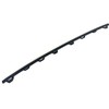 VAG VW POLO GTI 15-17 Priekinio bamperio apatinio centro grotelių apdaila juoda originali 6C0853101F9B9