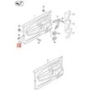 VAG VW Polo Titan juodas dangtelis originalus 6R4867140A82V