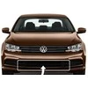 VAG VW priekinio bamperio apatinė centrinė juoda grotelė 5C6853677Q9B9