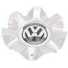VAG VW ratų centro stebulės dangtelis šviesiai chromuotas antracito spalvos originalus 3D0601149QZWA