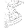 VAG VW SCIROCCO (137, 138) Bagažinės spynelė 1K8827505D Originali