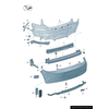 VAG VW Scirocco 138 apdailos detalės N/S originalios 1K8807725A