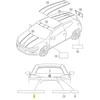 VAG VW Scirocco 2009- Galinė etiketė Emblema Originali 1K8853687A739