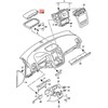 VAG VW Scirocco dangtelis Satin Juodas 1K88572001QB Originalus