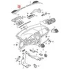 VAG VW Scirocco Vandens deflektorius kairysis originalus 1K8819335E9B9