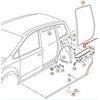 VAG VW SEAT Sharan Syncro 4Motion Alhambra adapteris Dešinysis originalus 7N0843758