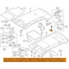 VAG VW SEAT Škoda Centrinis/užpakalinis sustiprinimas originalus 6Q0867599G