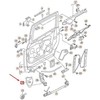 VAG VW SHARAN 7N Slankio Durų Ritės Vadovas Dešinė Apdaila 7N0868640C82V NAUJA ORIGINALI