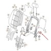 VAG VW Skoda Seat Audi reguliavimo rankenėlė priekinė kairė galinė originali 5N0881236D82V