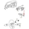 VAG VW Start/Stop uždegimo jungiklio dangtelis originali 3AA905219A9B9