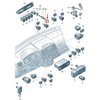 VAG VW T5 pavarų perjungimo mygtukas originalus 7E0927134AREH