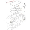 VAG VW TIGUAN 5N MK1 Panorama Saulės stogas Savisandarinė sandarinimo juosta 5N0877459A NAUJA ORIGINALI