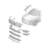 VAG VW Tiguan apdailos detalės originalios 5NA853212A9B9