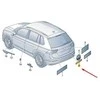 VAG VW TIGUAN emblema su užrašu Chrome Galinis originalus5NA853687H2ZZ