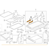 VAG VW TIGUAN MK1 priekinio stoglangio stumdymo ir pakreipimo mechanizmo rinkinys originalus 1K9898738B
