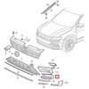 VAG VW TIGUAN MK2 R-Line priekinio bamperio apatinės grotelės dešinėje 5NN853666C041 Originalus