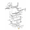 VAG VW TOUAREG (7LA 7L6 7L7) vilkimo kablio dangtis originalus 7L6807087L9B9