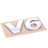 VAG VW Touareg 7P V6 galinė vardinė lentelė, užrašas, emblema, emblema originali 7P6853675E739