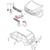VAG VW Touareg 7P5 dangtelio dangtelis originalus 7P6853140