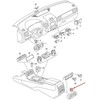VAG VW TOUAREG 7P5 Galinis AC Valdymo Jungiklis 7P6907049P NAUJAS ORIGINALUS